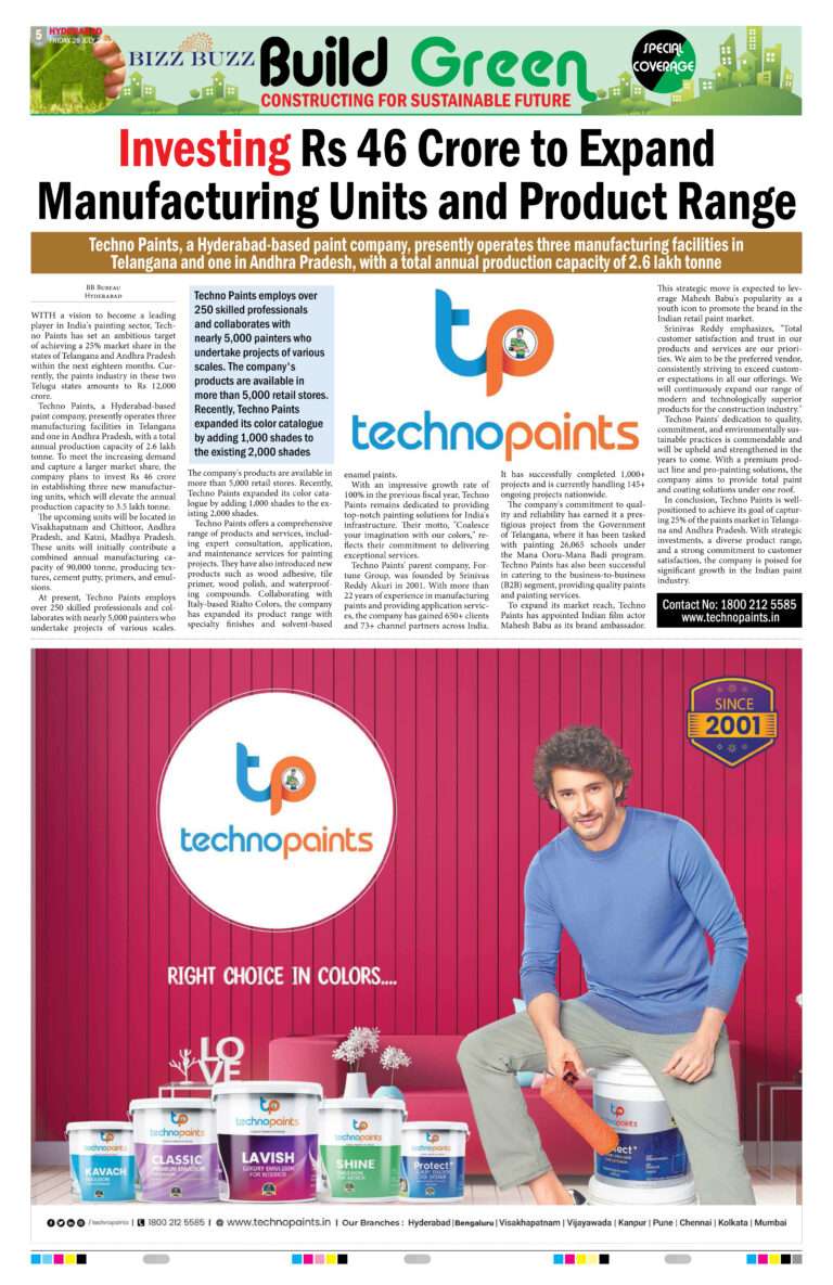 Bizz Buzz Half page ad & article on 28th July'2305